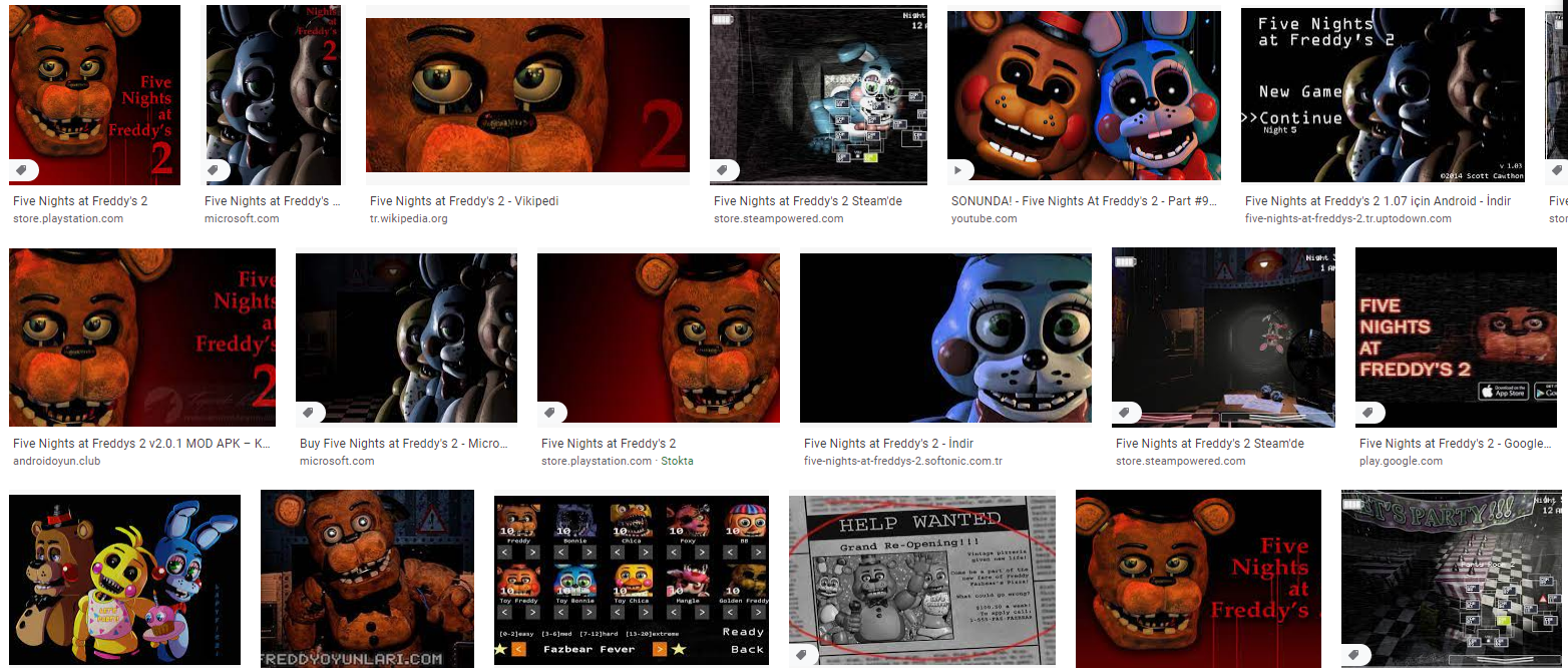 Five Nights at Freddy’s 2 Apk**